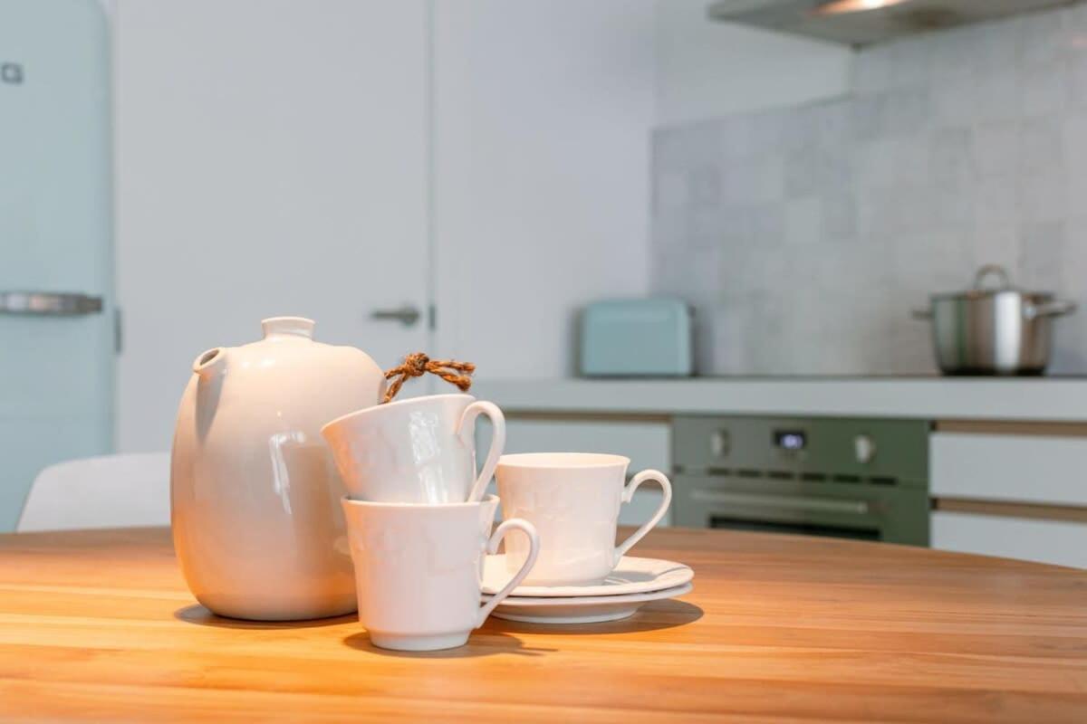 Bright Apartment Nearby The Beach In De Haan Bagian luar foto